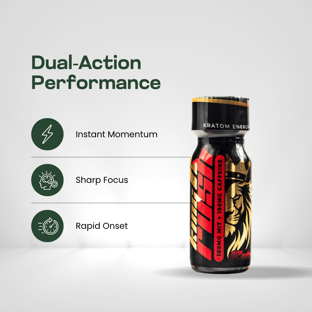King K Rush Ruby - Kratom Energy Shot Kratom Extract King K