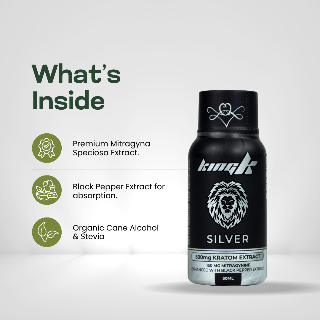 King K Silver Liquid Kratom Extract Kratom Extract King K
