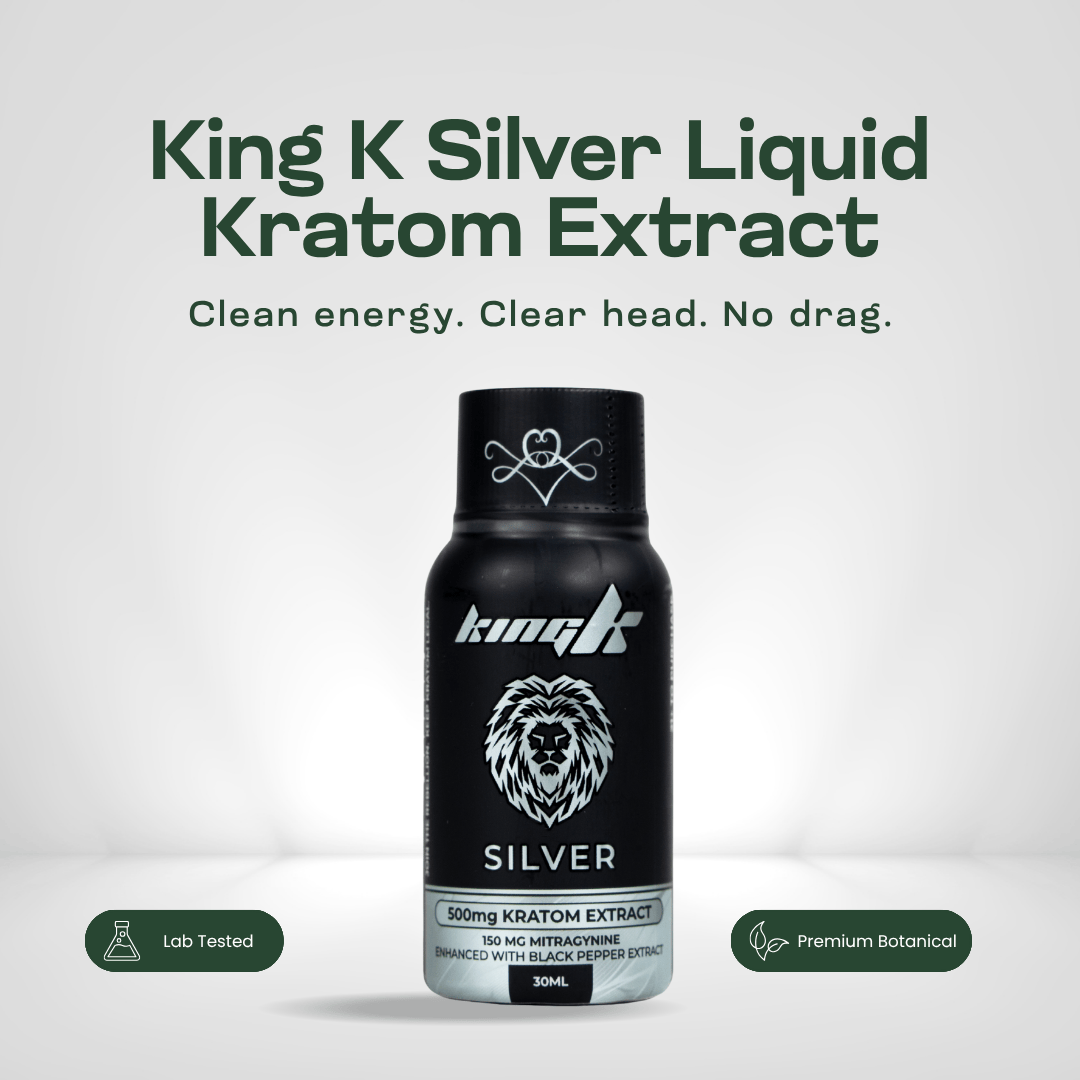 King K Silver Liquid Kratom Extract Kratom Extract King K