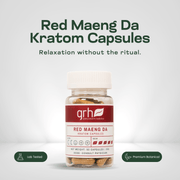 Red Maeng Da Kratom Capsules Kratom Capsules GRH Kratom