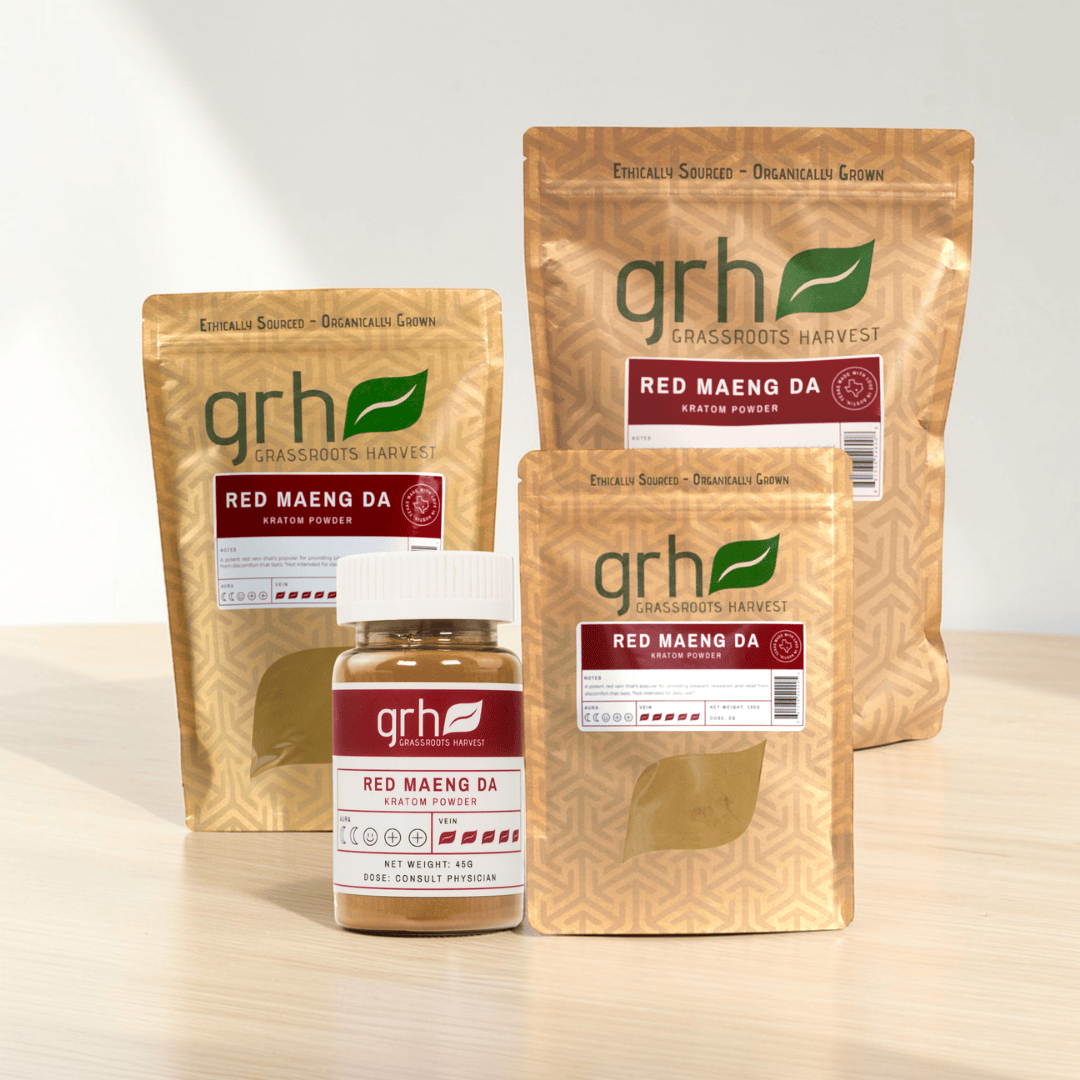 Red Maeng Da Kratom Powder Kratom Powder GRH Kratom