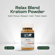 Relax Blend Kratom Powder Kratom Powder GRH Kratom