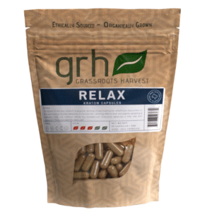 Relax Blend Kratom Capsules, package of 1,000C