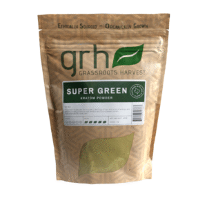 Super Green Kratom Powder, package of 1KG