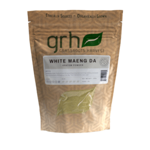White Maeng Da Kratom Powder, package of 1KG