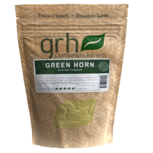Green Horn Kratom Powder, package of 1KG