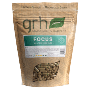 Focus Blend Kratom Capsules, package of 1,000C