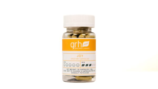 Joy Blend Kratom Capsules 50 count bottle
