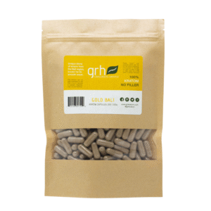 Gold Bali Kratom Capsules, package of 200C