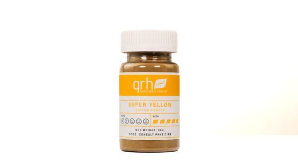 Super Yellow Kratom Powder 45g bottle