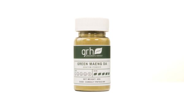 Green Maeng Da Kratom Powder 45g bottle