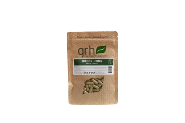 Green Horn Kratom Capsules, package of 50C