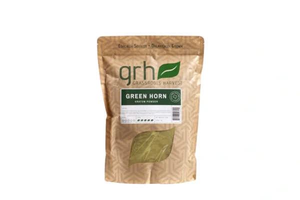 Green Horn Kratom Powder, package of 1KG