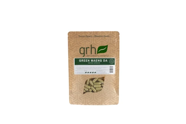 Green Maeng Da Kratom Capsules, package of 50C