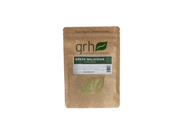 Green Malaysian Kratom Powder, package of 100G