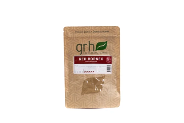 Red Borneo Kratom Powder, package of 100G