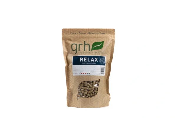 Relax Blend Kratom Capsules, package of 1,000C