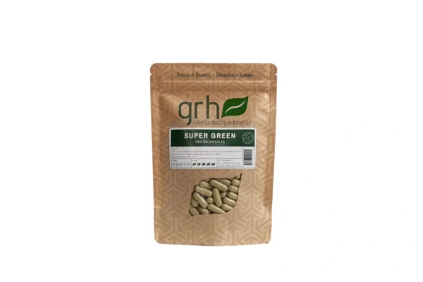 Super Green Kratom Capsules, package of 200C