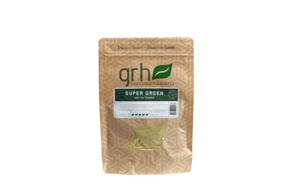 Super Green Kratom Powder, package of 100G