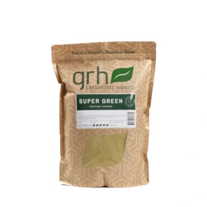 Super Green Kratom Powder, package of 1KG