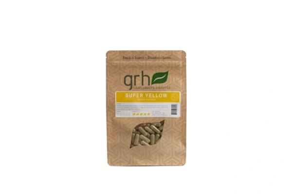 Super Yellow Kratom Capsules, package of 50C