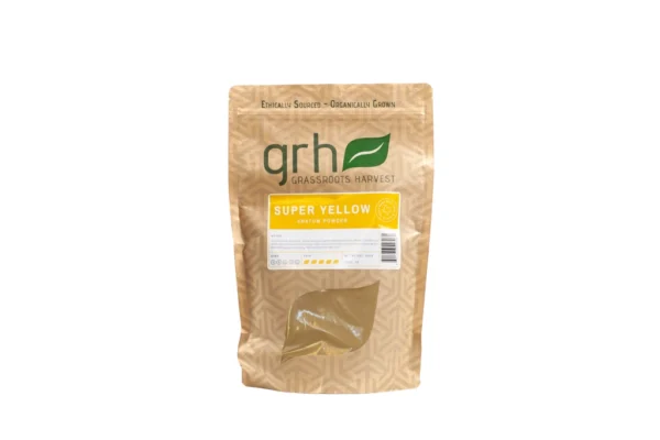 Super Yellow Kratom Powder, package of 500G