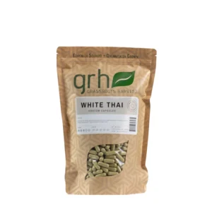 White Thai Kratom Capsules, package of 1,000C