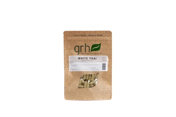 White Thai Kratom Capsules, package of 50C